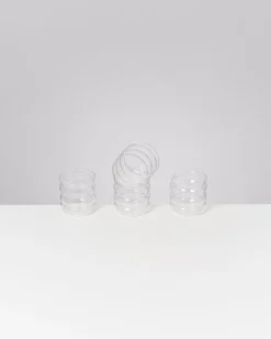 Motel a Miio Joia Glas klein bubble 4er-Set transparent New
