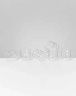 Motel a Miio Joia Glas klein bubble 6er-Set transparent Outlet