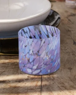 Motel a Miio Joia Glas klein drops blau lila New
