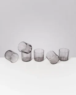 Motel a Miio Joia Glas klein flower 6er-Set grau Discount