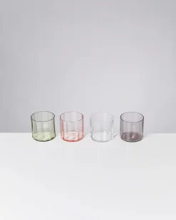 Motel a Miio Joia Glas klein flower 4er-Set mix New