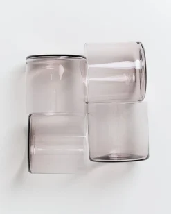 Motel a Miio Joia Glas klein 4er-Set grau Discount
