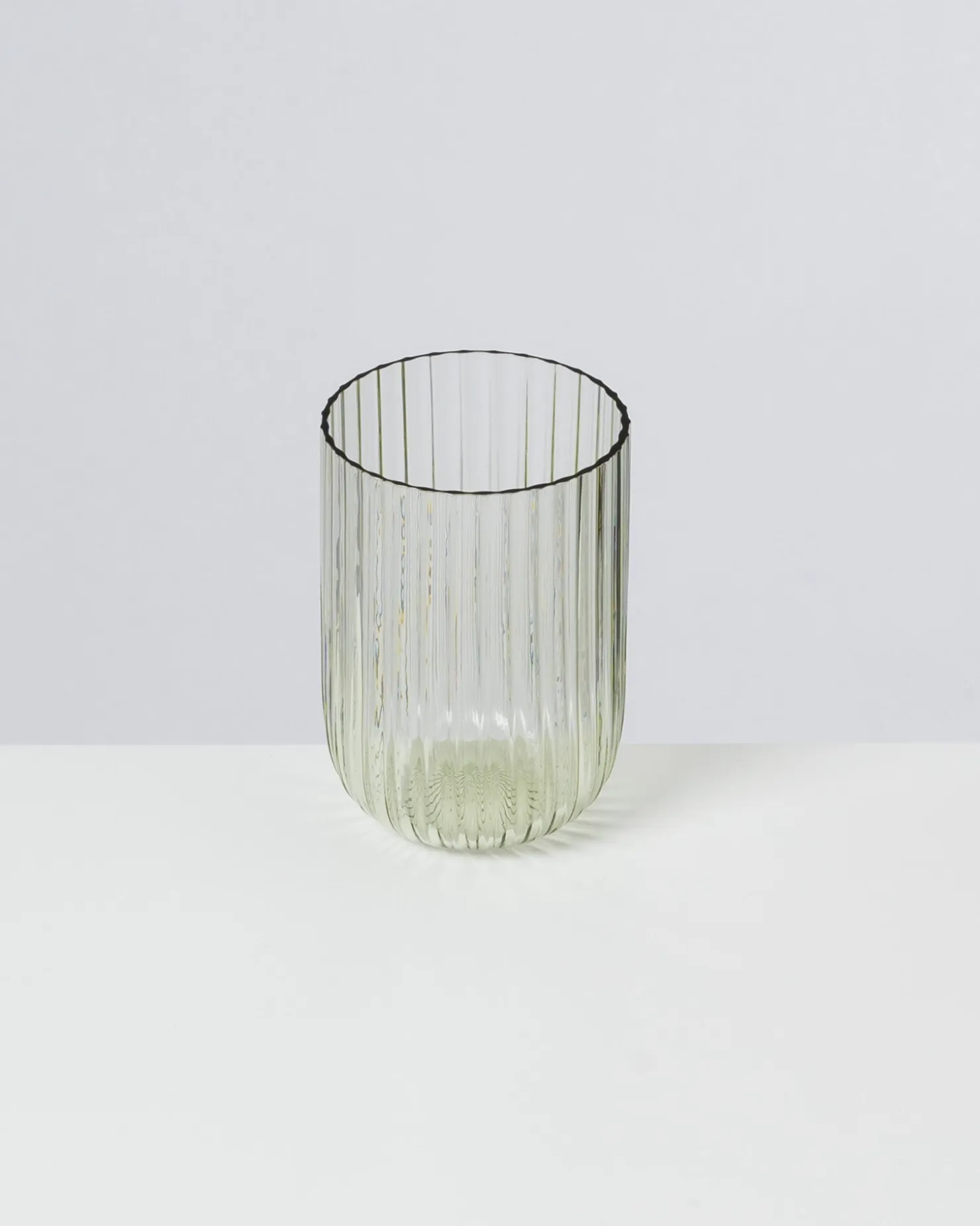Motel a Miio Joia Glas klein riffled smaragd Hot