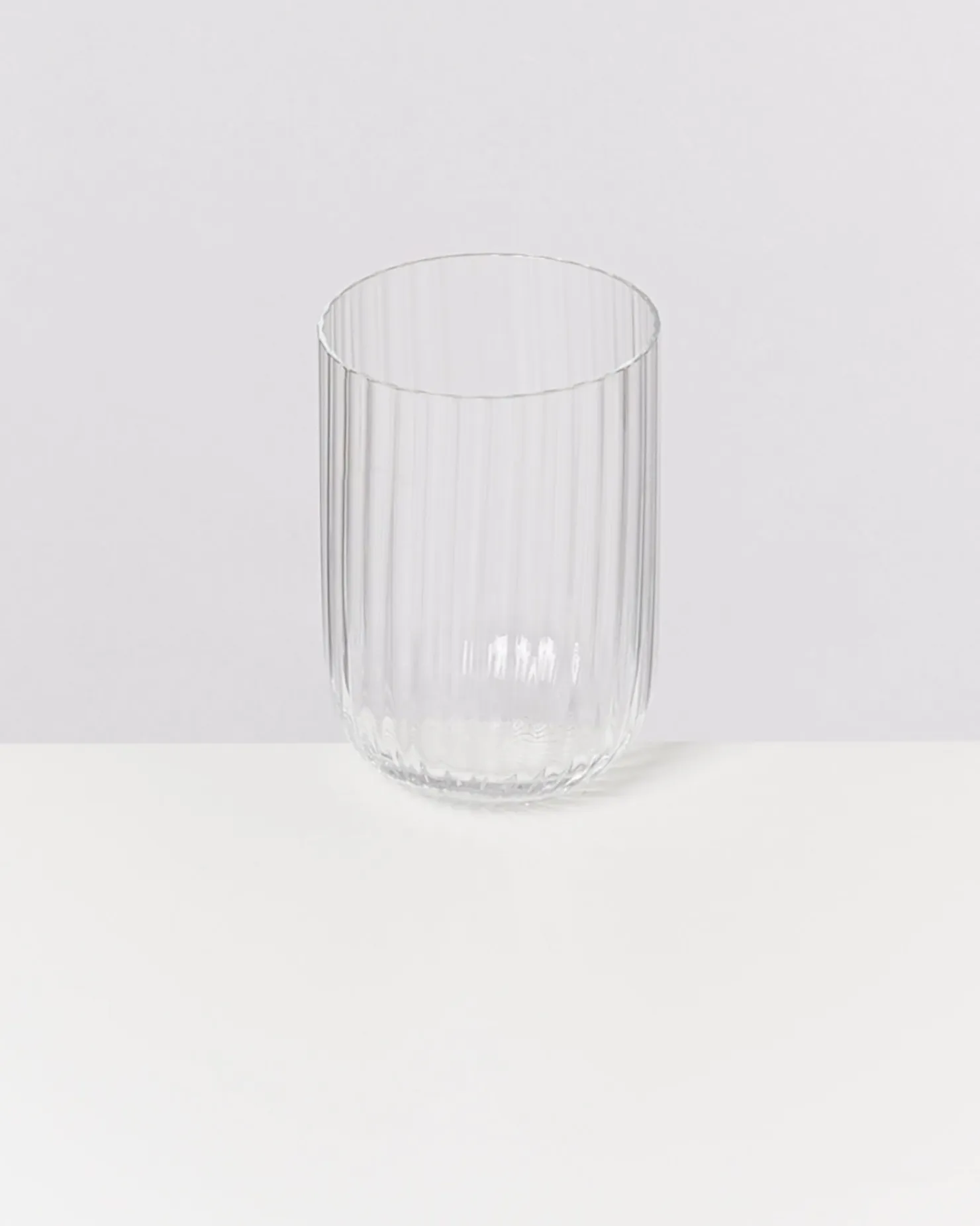 Motel a Miio Joia Glas klein riffled transparent Discount