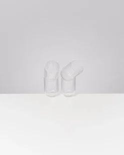 Motel a Miio Joia Glas klein riffled transparent Discount