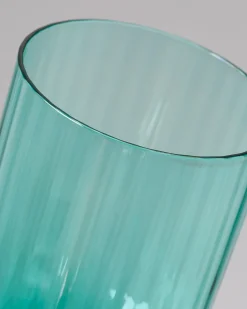 Motel a Miio Joia Glas klein riffled türkis Outlet