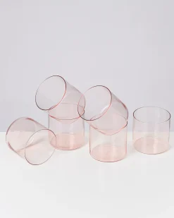 Motel a Miio Joia Glas klein 6er-Set rosé Clearance