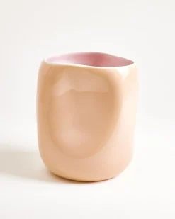 Motel a Miio João Vase L cappuccino rosé New