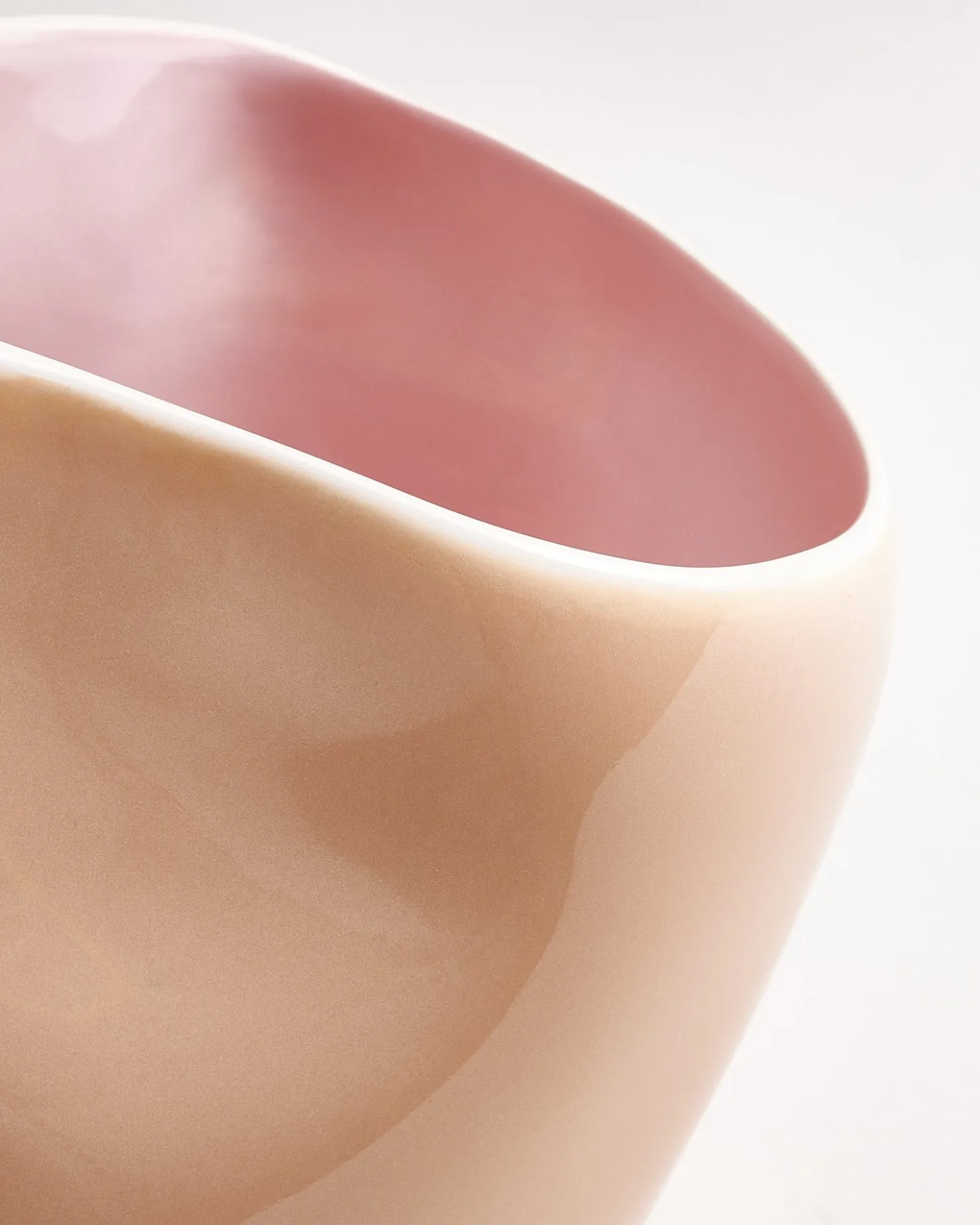 Motel a Miio João Vase L cappuccino rosé New