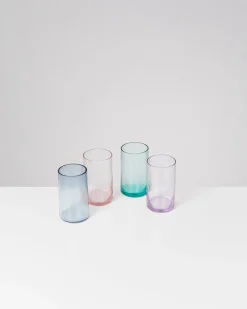 Motel a Miio Leiria Glas klein riffled blau Sale