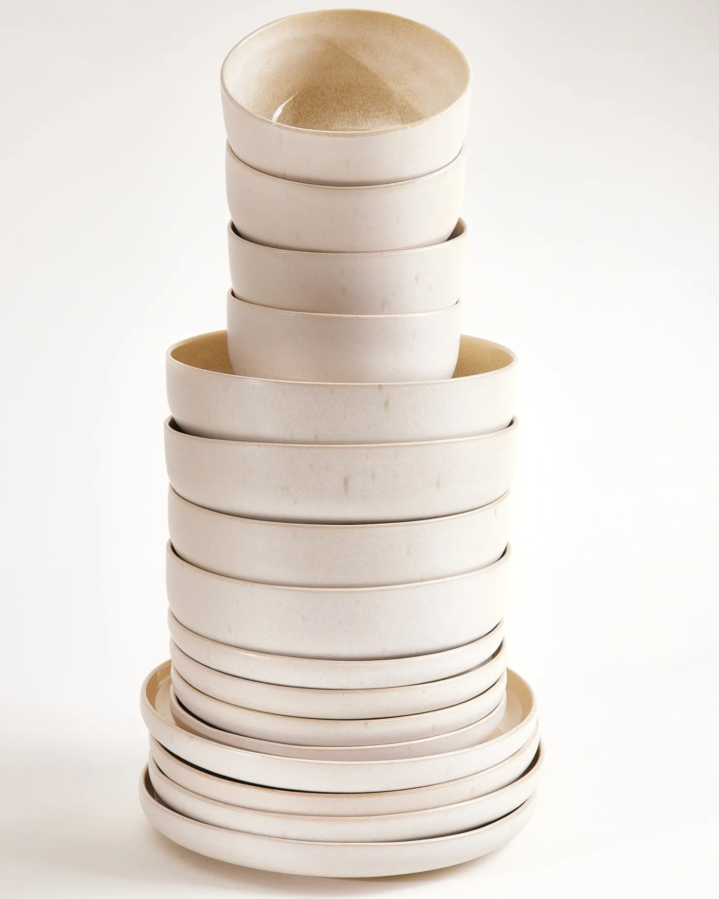 Motel a Miio Lorosa Geschirr-Set modern sand 16-teilig Best