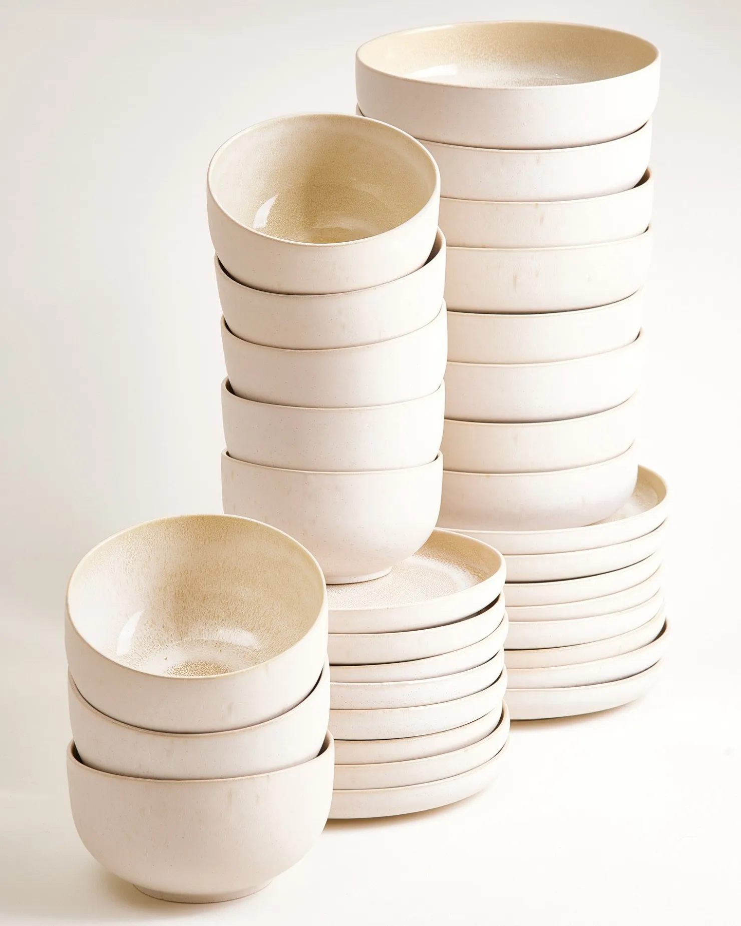 Motel a Miio Lorosa Geschirr-Set modern sand 32-teilig
