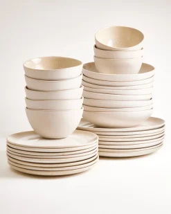 Motel a Miio Lorosa Geschirr-Set sand 32-teilig Outlet