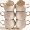 Motel a Miio Lorosa Tasse groß sand 6er-Set Discount
