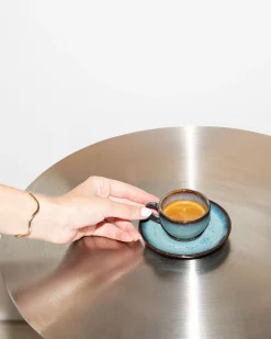 Motel a Miio Madeira Espressotasse & Espressountertasse classic 4er-Set grünblau Online