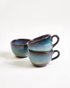 Motel a Miio Madeira Espressotasse & Espressountertasse classic 4er-Set grünblau Online