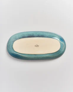 Motel a Miio Madeira Servierplatte L grünblau Sale