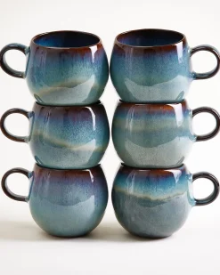 Motel a Miio Madeira Tasse groß grünblau 6er-Set Discount