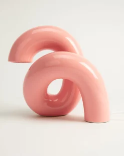 Motel a Miio MaM x Ju Schnee Keramiklampe rosa Clearance