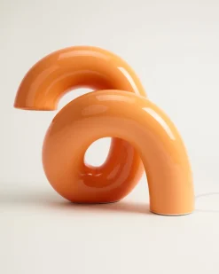 Motel a Miio MaM x Ju Schnee Keramiklampe orange Best