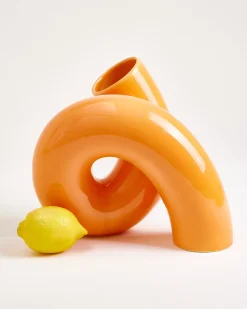Motel a Miio MaM x Ju Schnee Vase L orange Clearance
