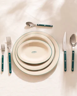 Motel a Miio MaM x Sabre Paris Besteck 5er-Set dunkelgrün off-white Online