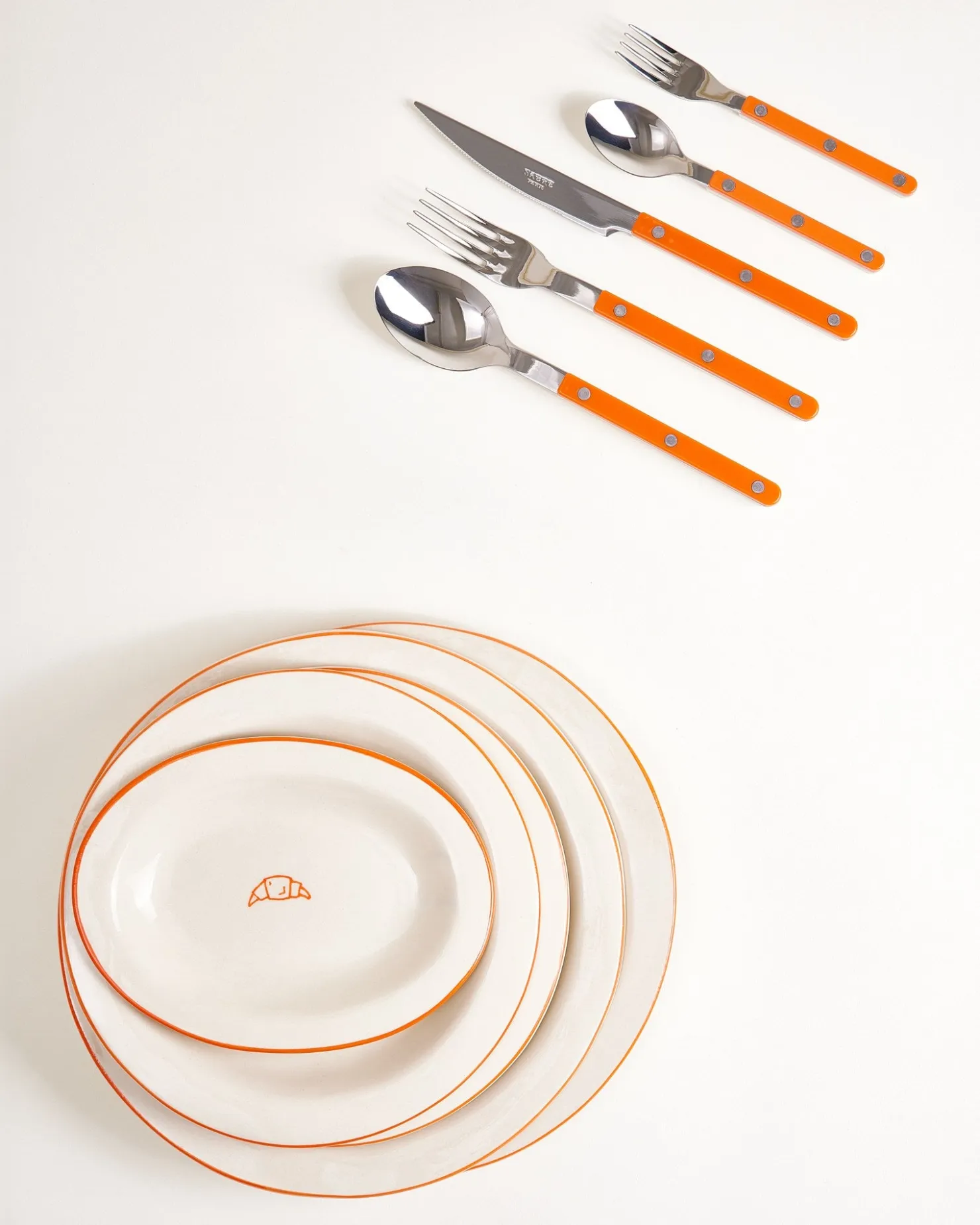 Motel a Miio MaM x Sabre Paris Geschenk-Set 8-teilig orange New