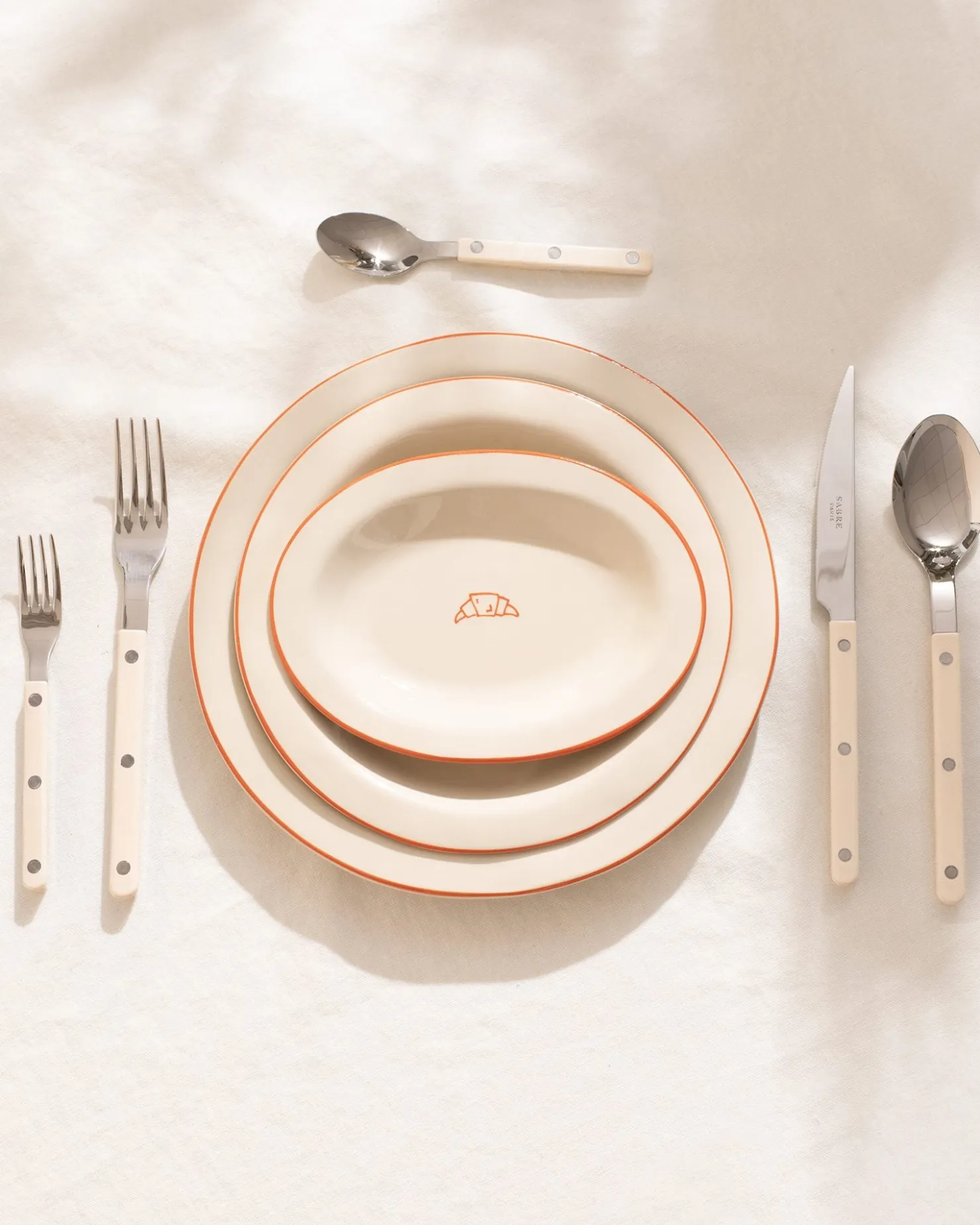 Motel a Miio MaM x Sabre Paris Teller-Set 5-teilig orange Best