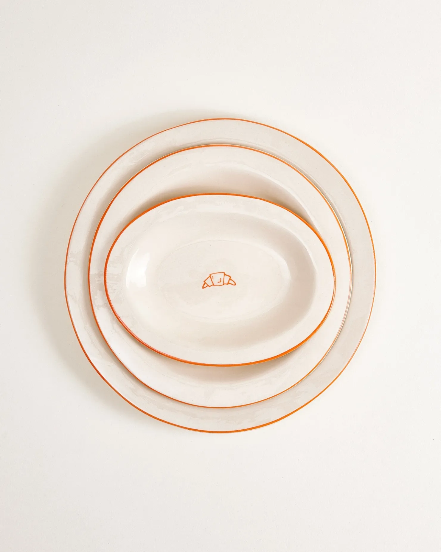 Motel a Miio MaM x Sabre Paris Teller-Set 5-teilig orange Best