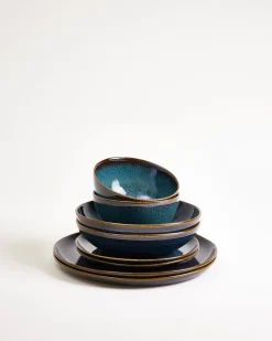 Motel a Miio Melides Geschirr-Set 8-teilig oceanblue Outlet