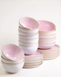 Motel a Miio Melides Geschirr-Set 40-teilig rosé New