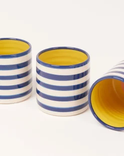 Motel a Miio Miio Miini Becher groß Happy weiß blau Clearance
