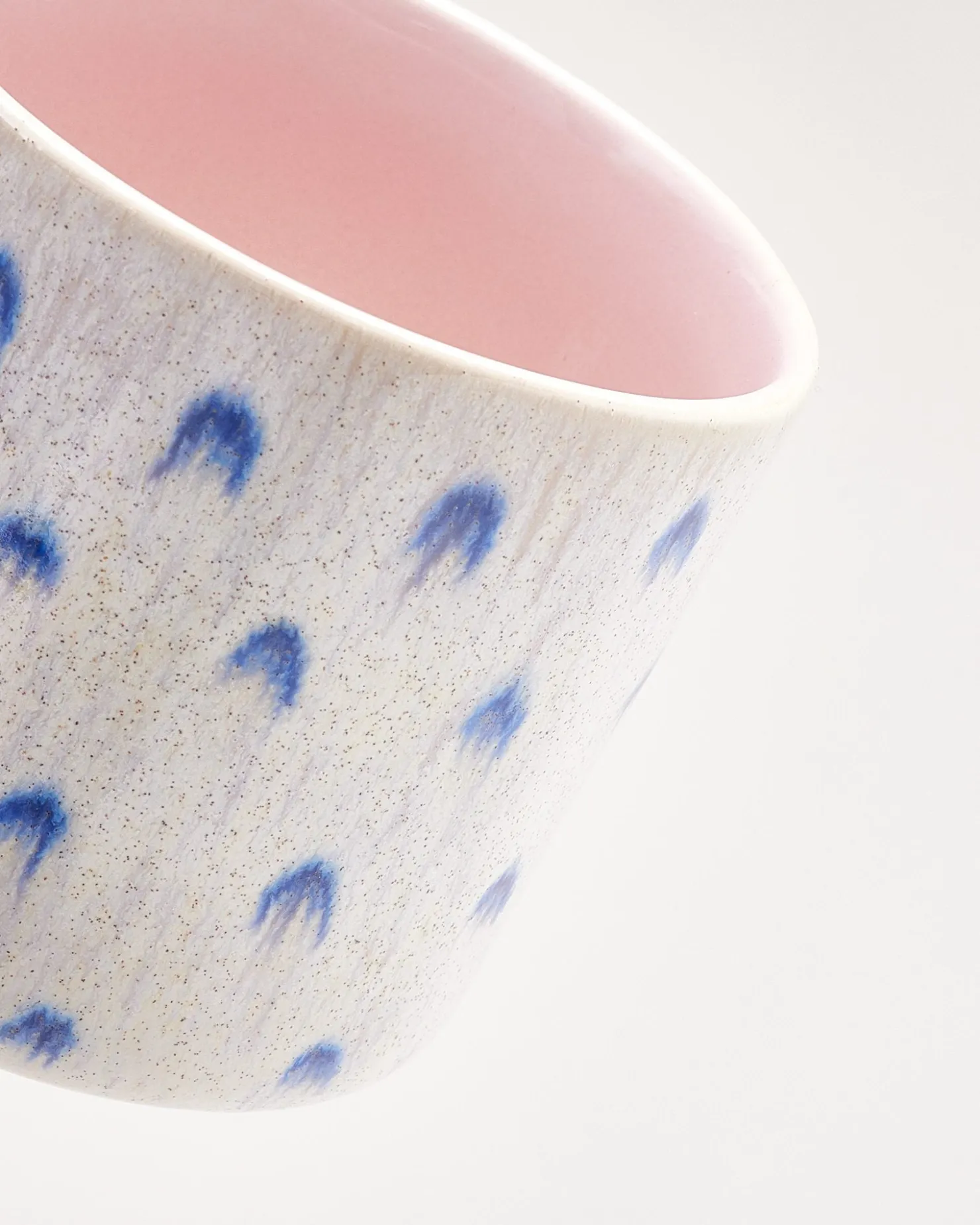 Motel a Miio Nódoa Tasse groß gepunktet rosa blau New