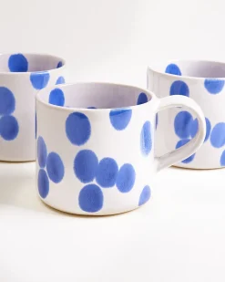 Motel a Miio Nódoa Tasse groß gepunktet blau New