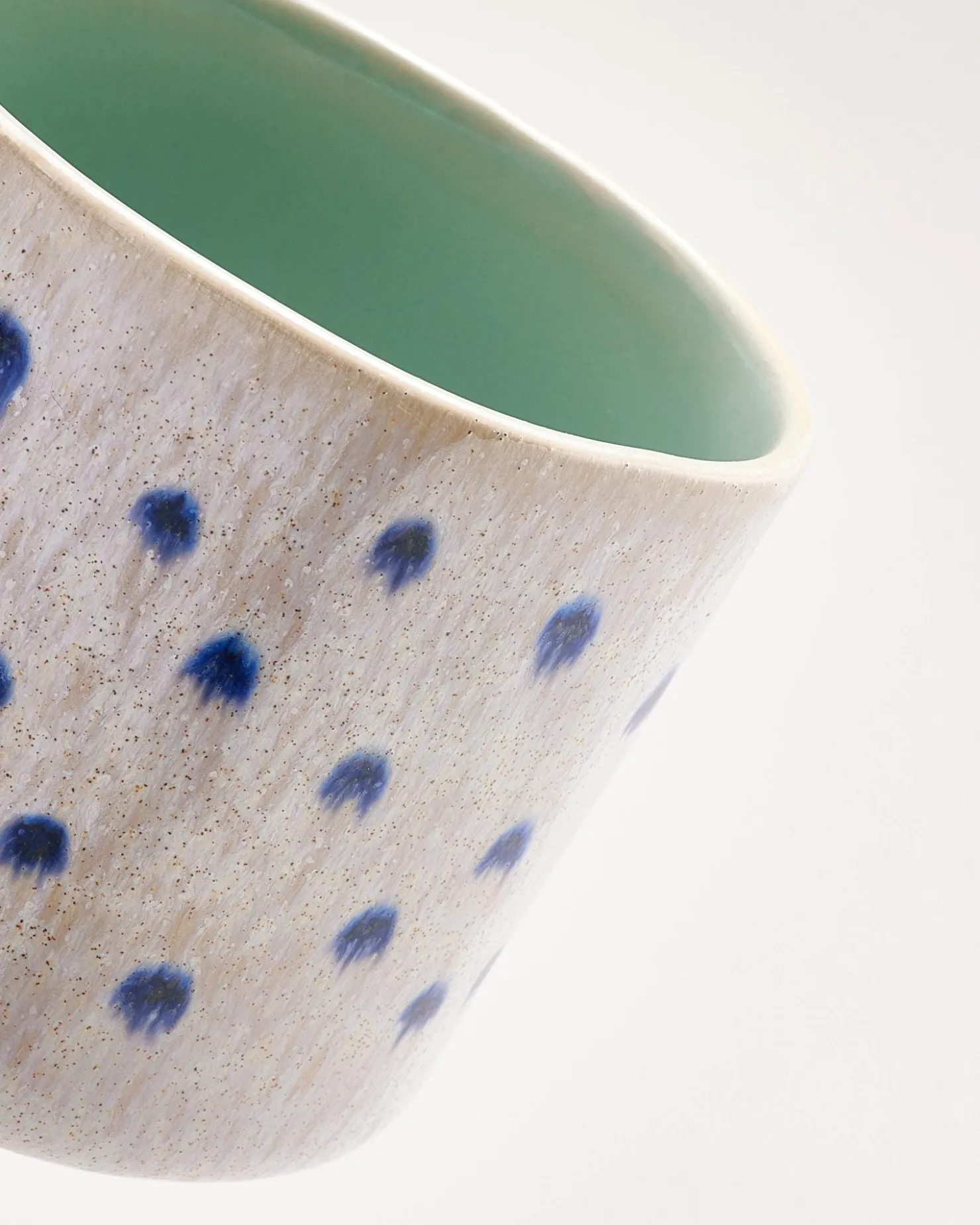 Motel a Miio Nódoa Tasse groß gepunktet mint blau Online