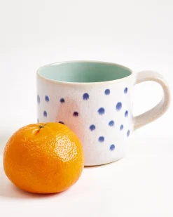 Motel a Miio Nódoa Tasse groß gepunktet mint blau Online
