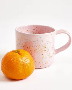 Motel a Miio Nódoa Tasse groß 4er-Set gesprenkelt rosa Sale