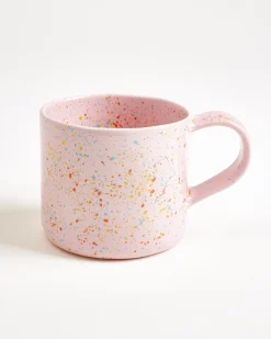 Motel a Miio Nódoa Tasse groß gesprenkelt rosa