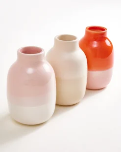 Motel a Miio Nuno Vase 3er-Set rosa sand coral Best