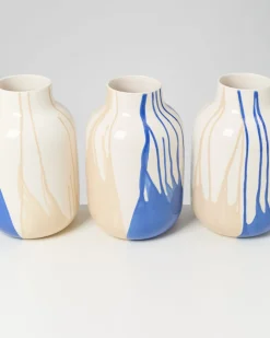 Motel a Miio Nuno Vase L drip sand blau Hot