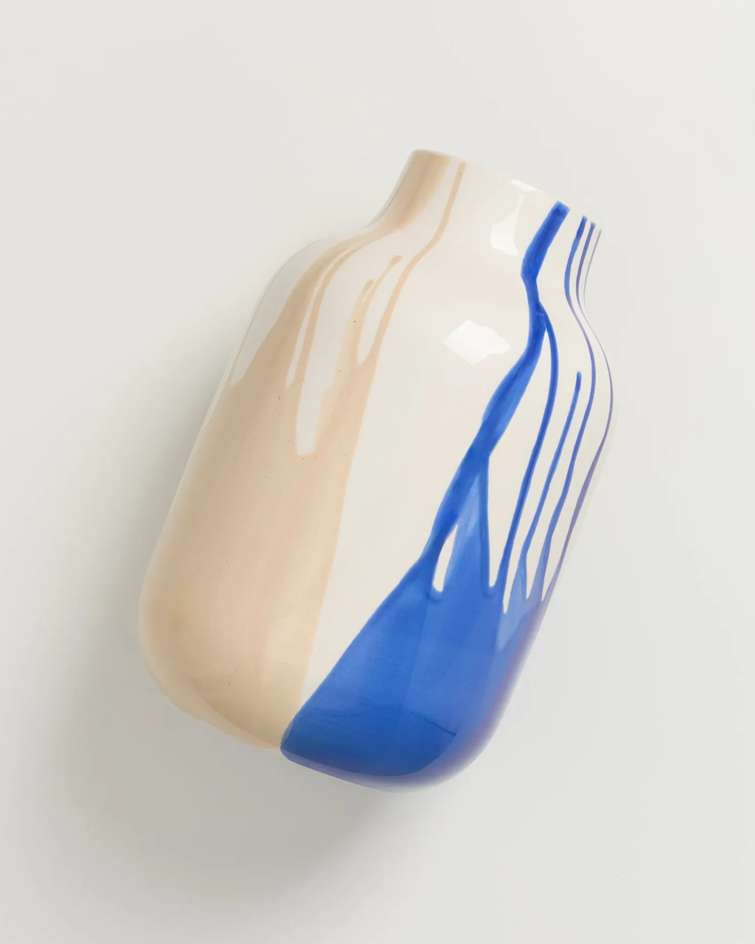 Motel a Miio Nuno Vase L drip sand blau Hot