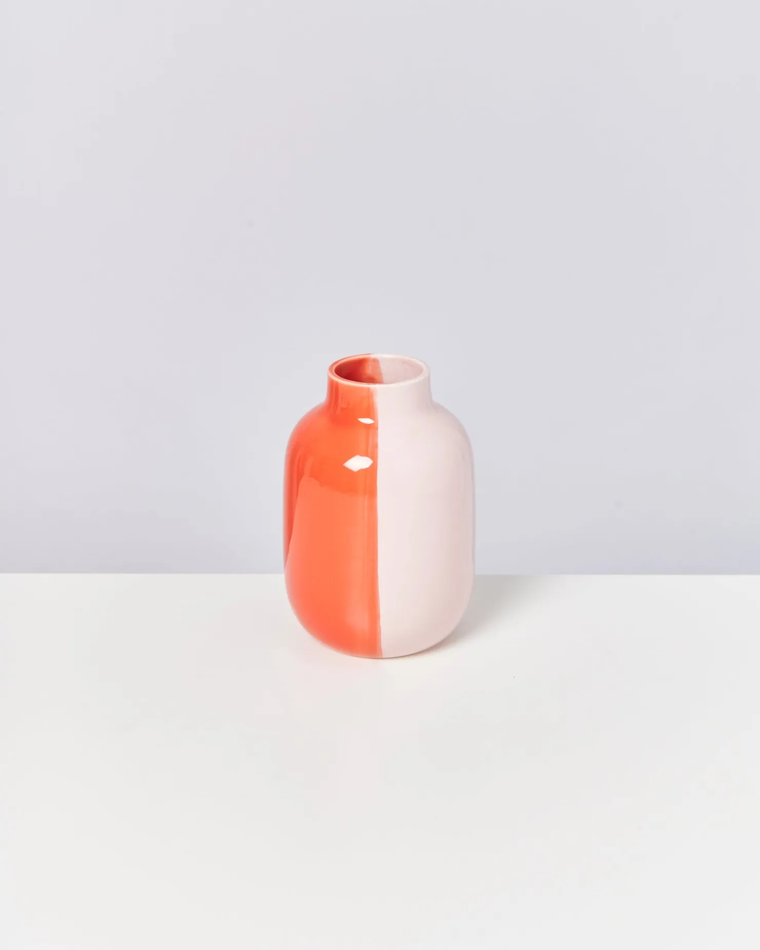 Motel a Miio Nuno Vase M half coral rosé New