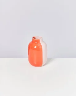 Motel a Miio Nuno Vase M half coral rosé New