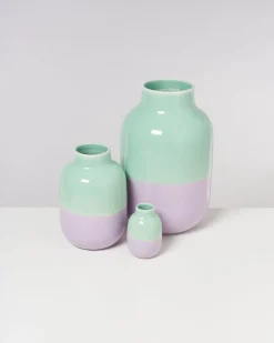 Motel a Miio Nuno Vase M mint lila Clearance