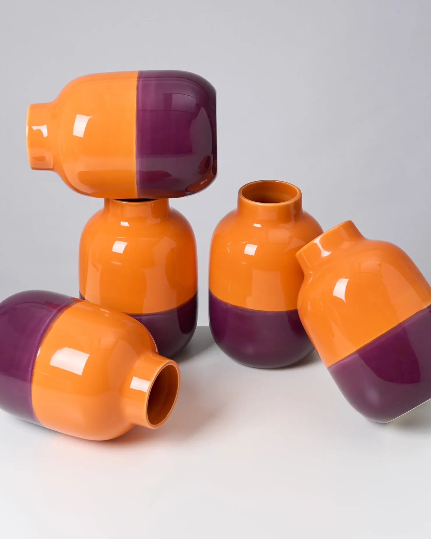 Motel a Miio Nuno Vase M orange lila Best