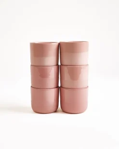 Motel a Miio Seda Becher klein 6er-Set rosé Best