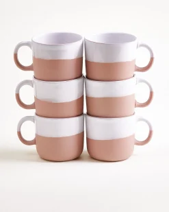 Motel a Miio Seda Tasse klein 6er-Set rosé weiß Online
