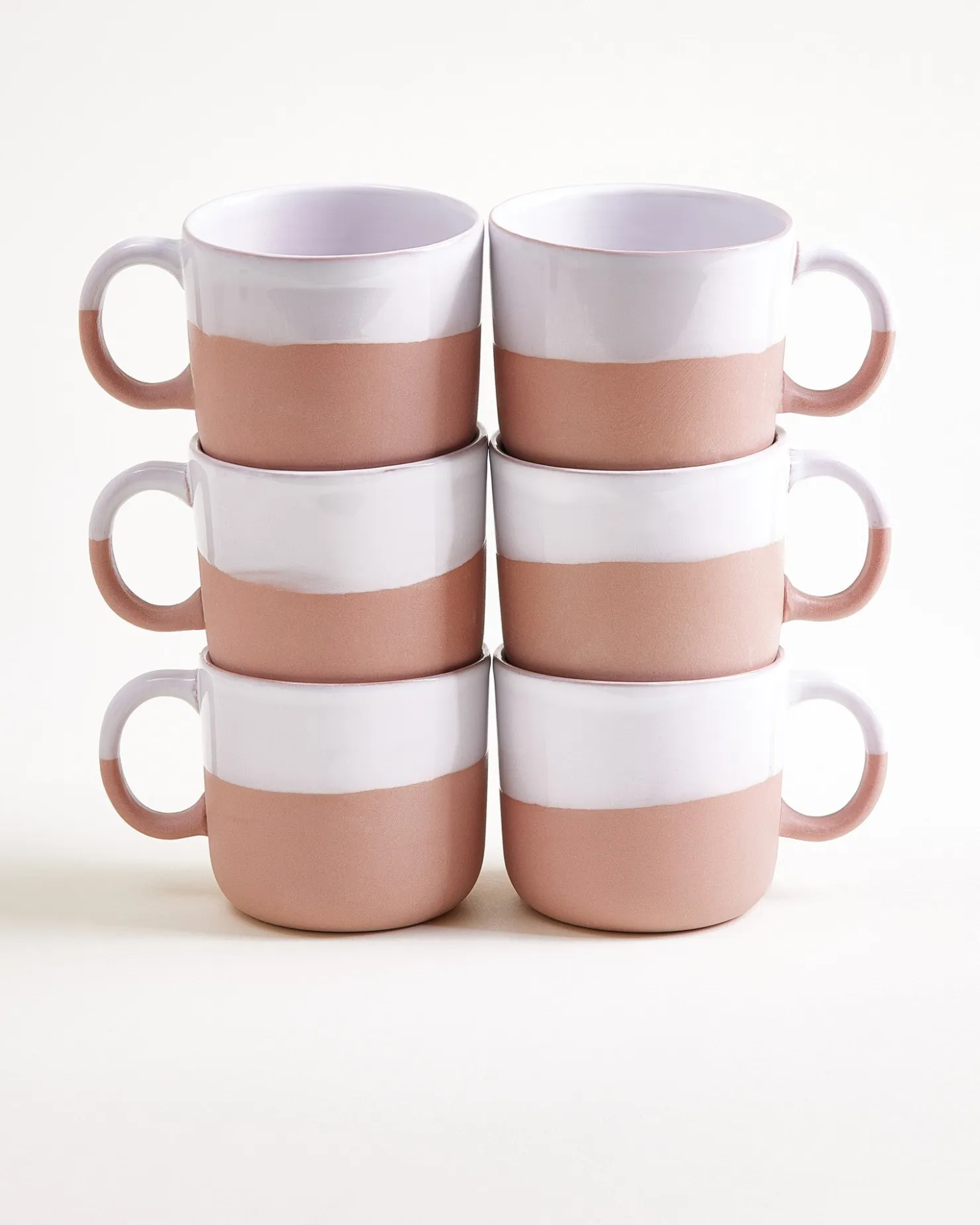 Motel a Miio Seda Tasse klein 6er-Set rosé weiß Online