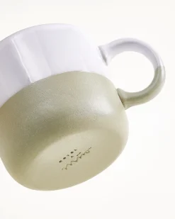 Motel a Miio Seda Tasse klein salbeigrün weiß Online