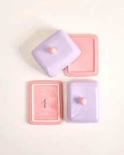 Motel a Miio Seia Butterdose lila rosa Sale